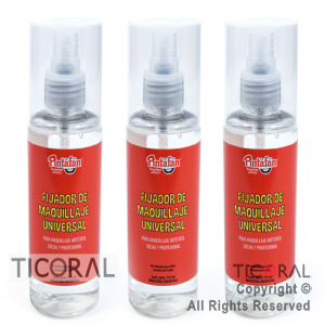 FIJADOR DE MAQUILLAJE UNIVERSAL PINTAFAN 105ML 970-01 CAJA DE 3 UNIDADES